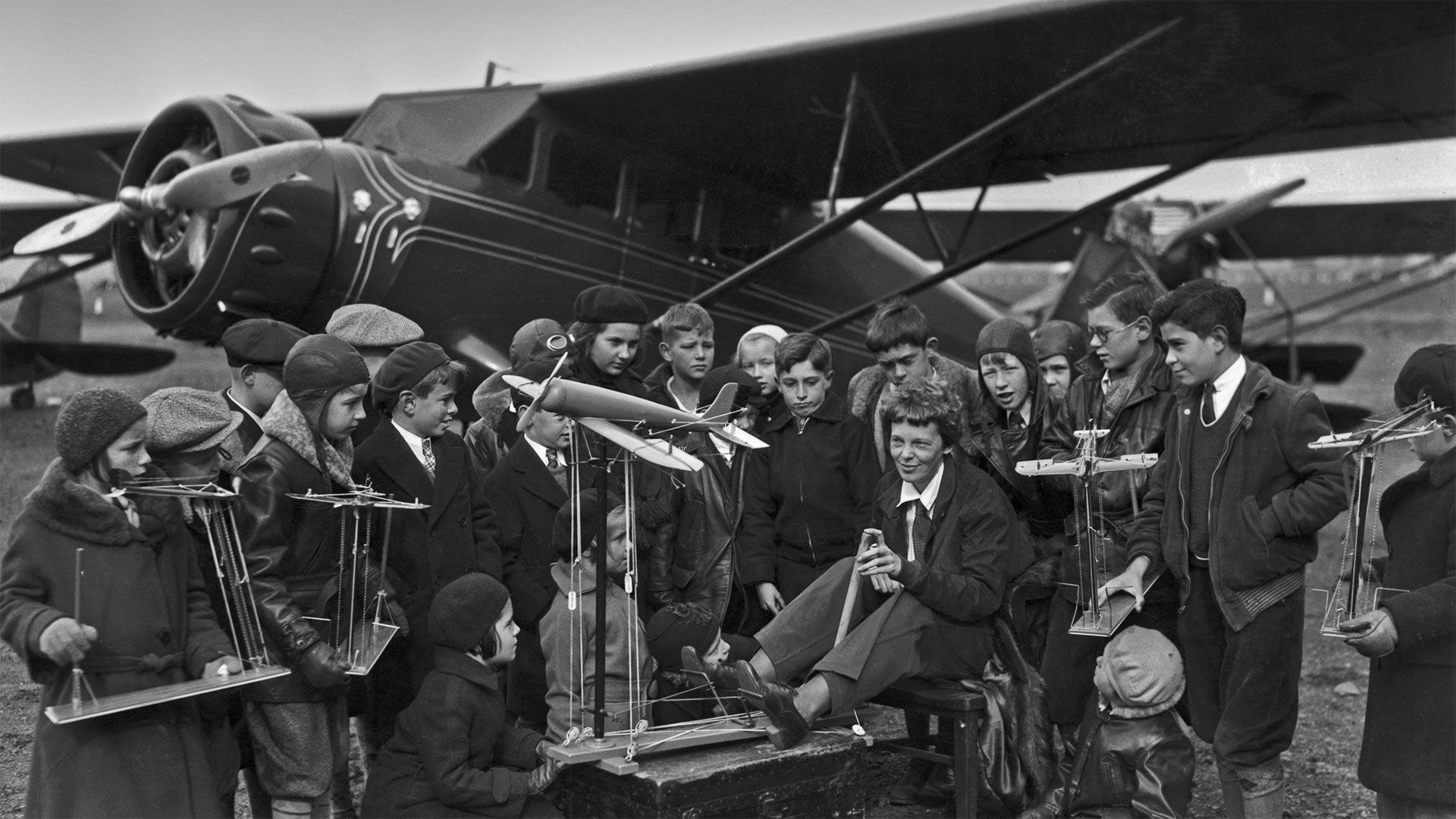 1920x1080 Amelia Earhart Wallpaper
