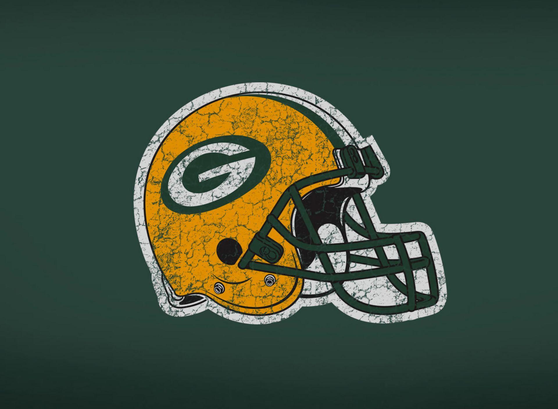 Green Bay Packers Glass Wall Art Watercolor For Sale