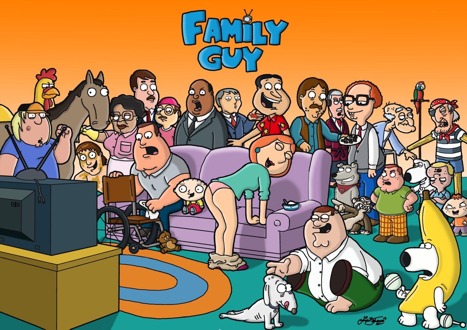 1920x1358 4K Ultra HD Family Guy Wallpaper