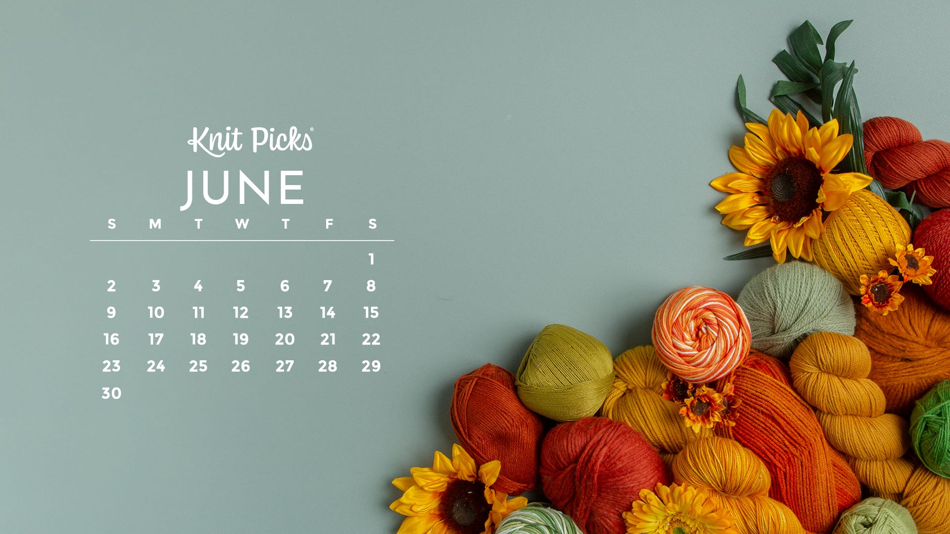 1920x1079 Free Downloadable June 2024 Calendar