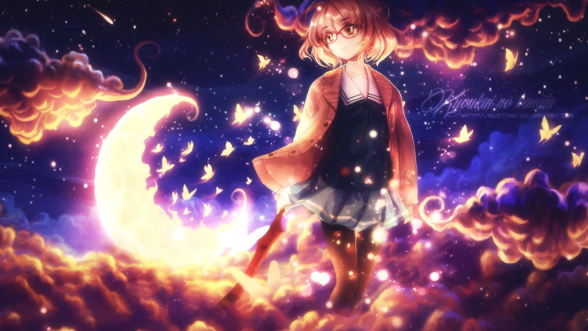 1920x1080 Kyoukai no Kanata HD Wallpaper