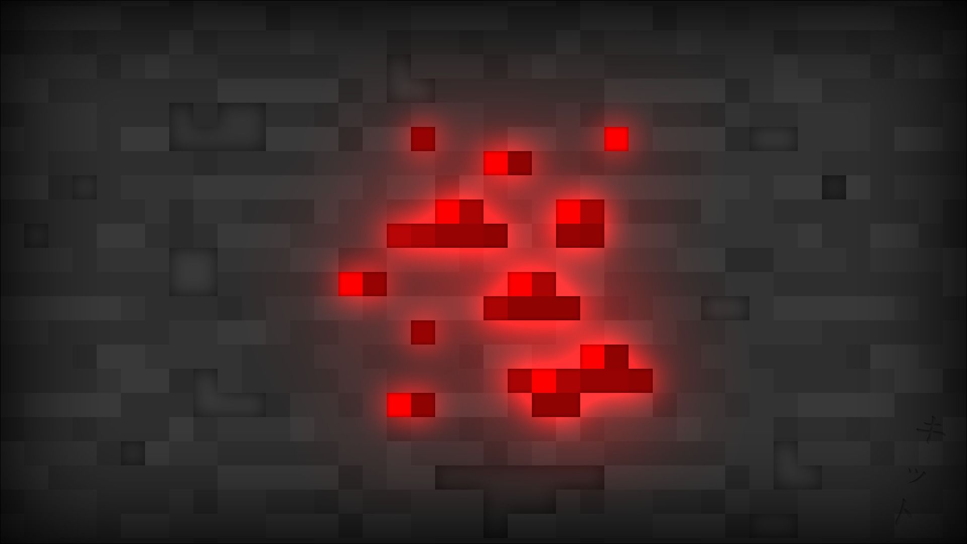 1920x1080 Wallpaper minecraft, minecraft, red