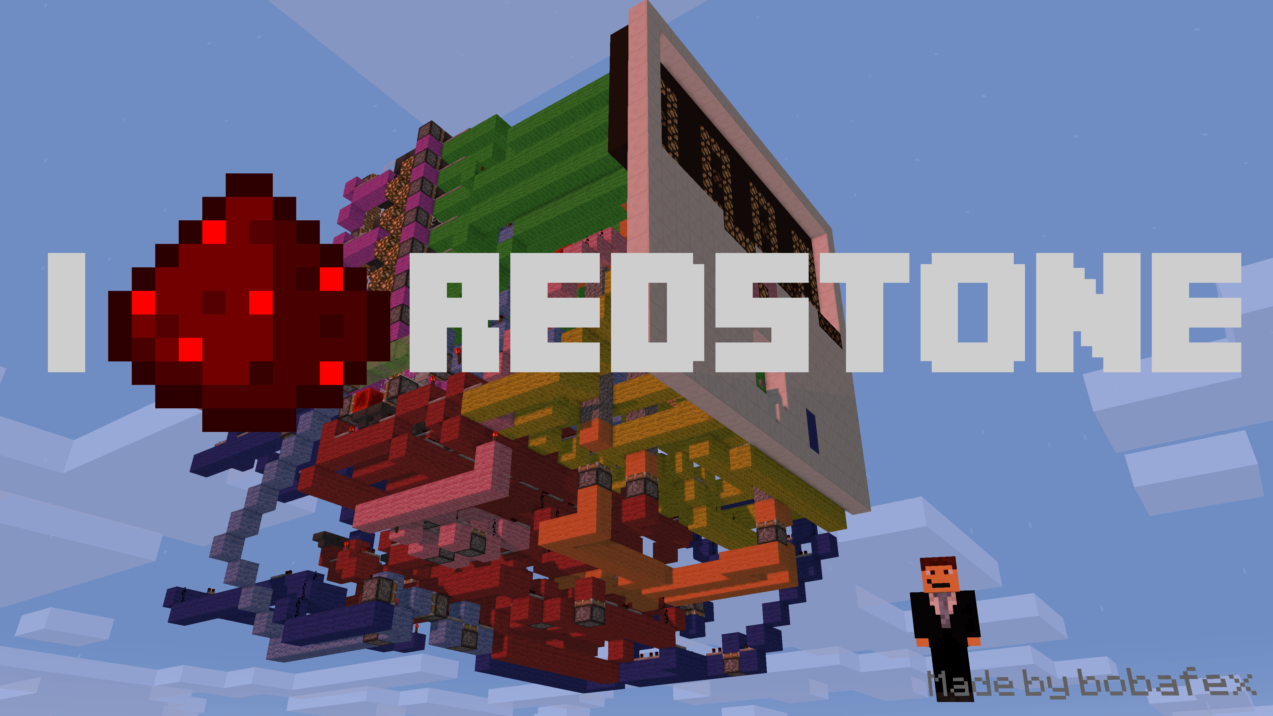 4096x2304 Minecraft Redstone