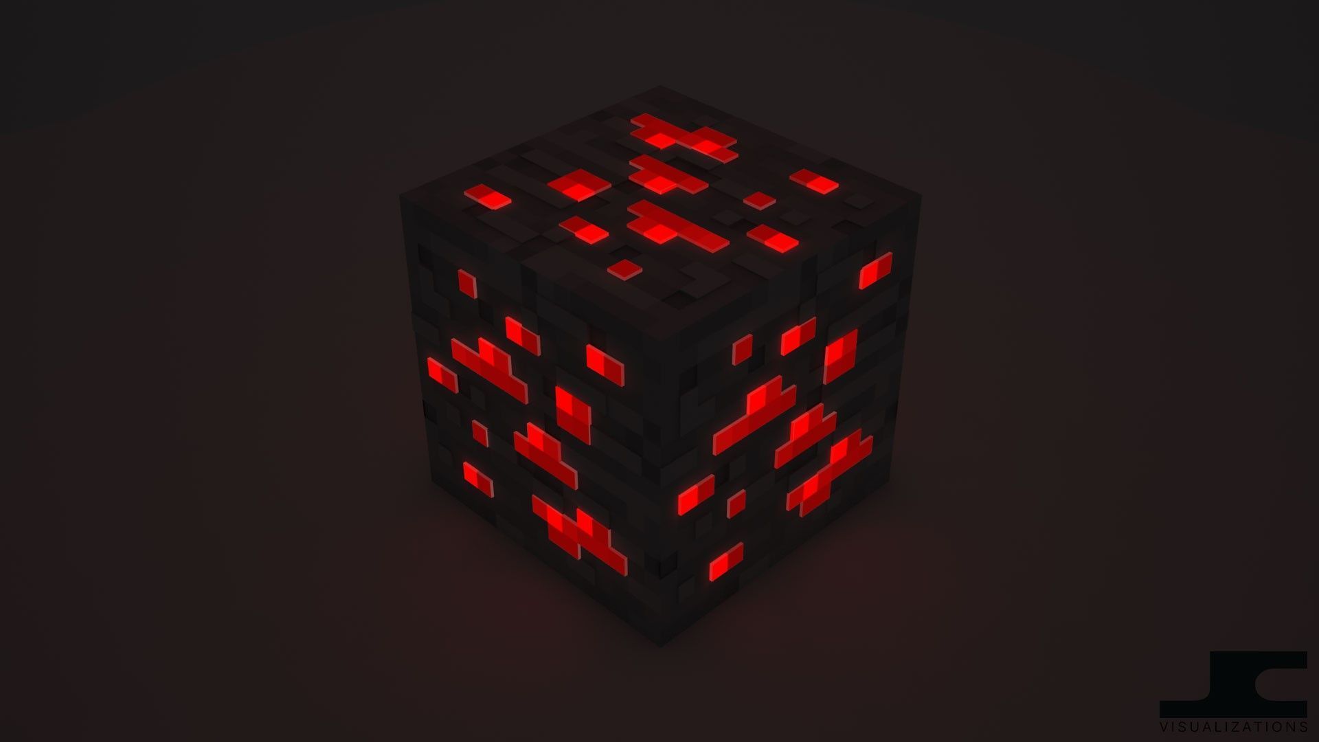 1920x1080 Minecraft, cube, video game art, PC