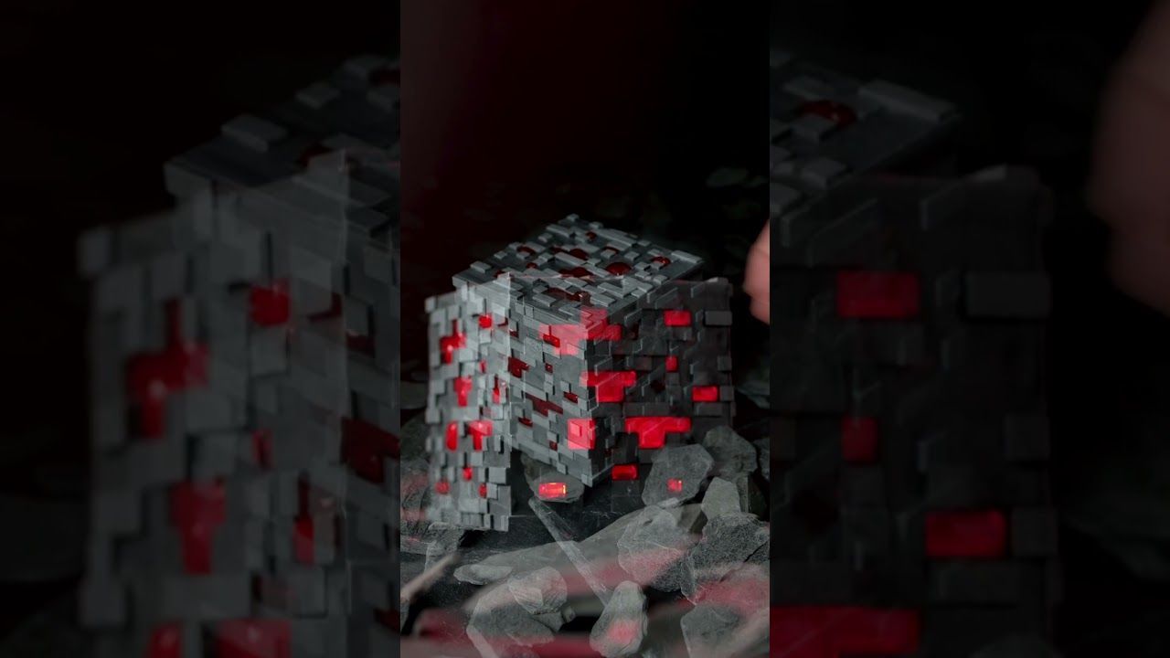1280x720 Minecraft Table Lamp