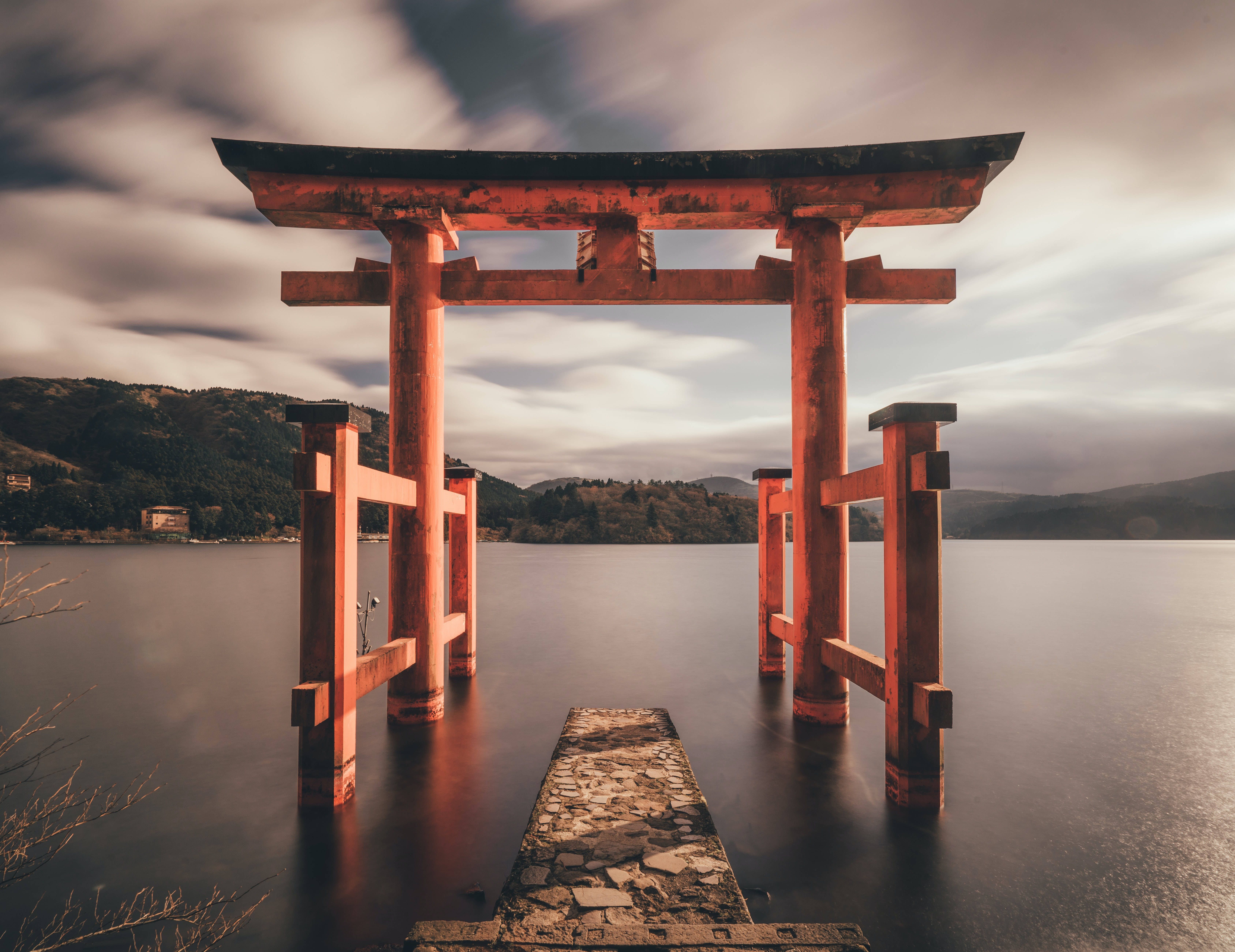6749x5203 Japanese HD Heiwa No Tori Hakone Shrine