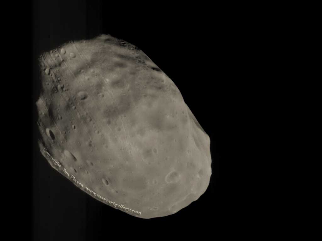 1024x768 Mars Art Gallery Phobos Image