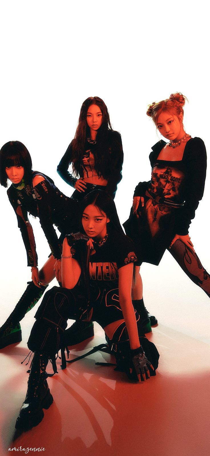 736x1594 AESPA OT4 Savage Wallpaper