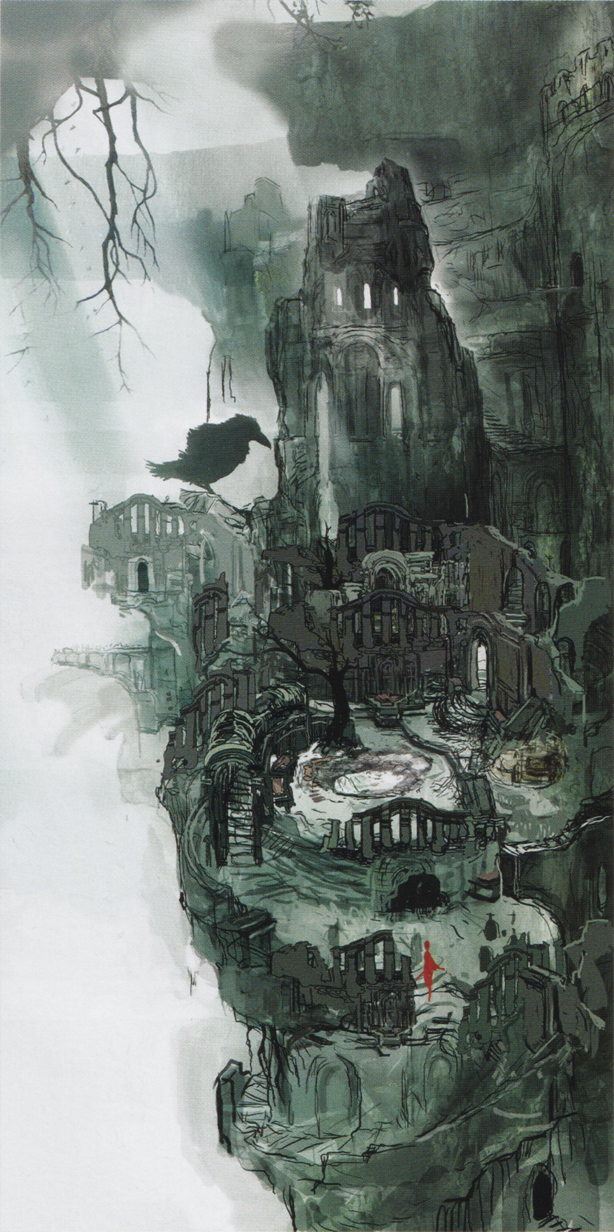 2041x4096 Soulsborne themed wallpaper for