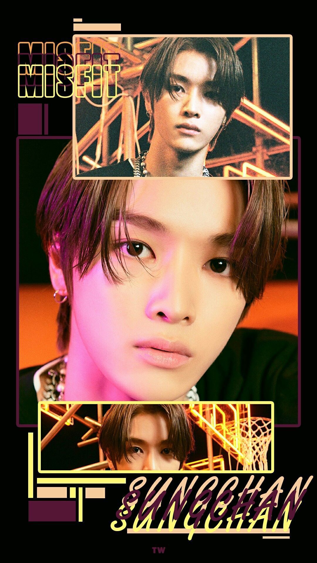 1080x1920 Misfit Sungchan Wallpaper - ©TW. Nct