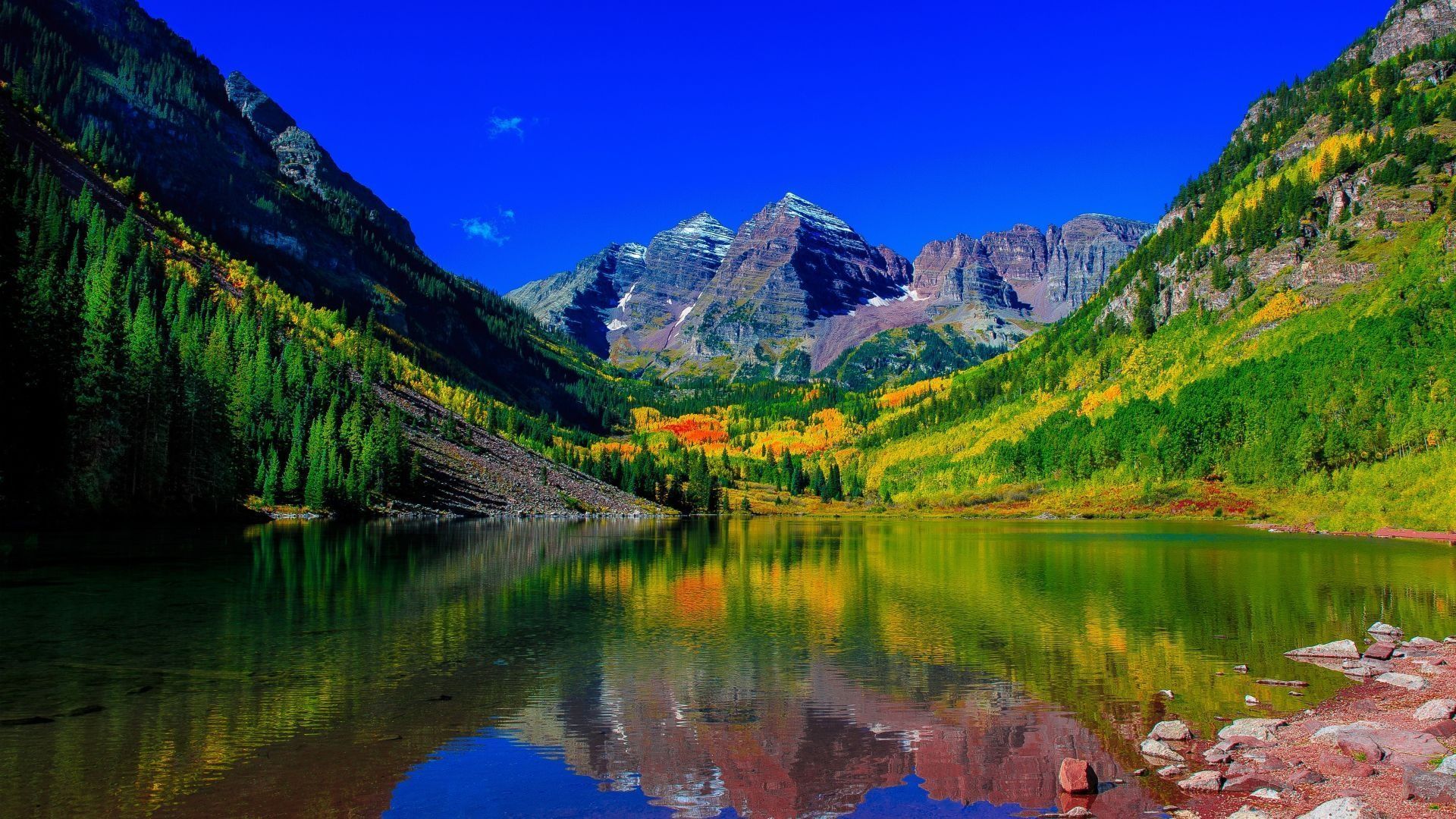 1920x1080 Maroon Bells, Colorado