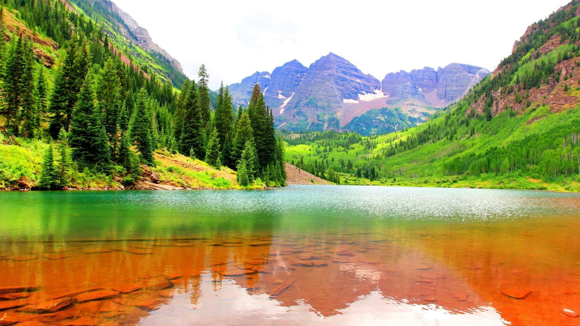 1920x1080 Maroon Bells, USA