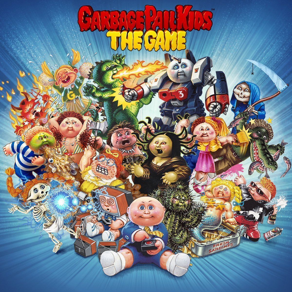 1200x1200 Garbage Pail Kids Wallpaper