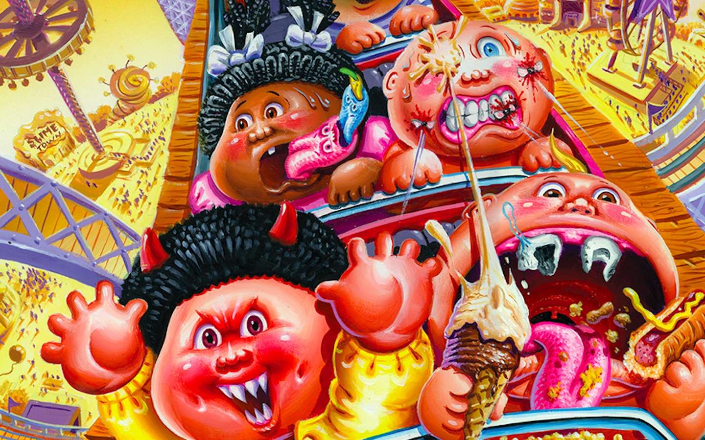1440x900 Garbage Pail Kids: R.L. Stine teases