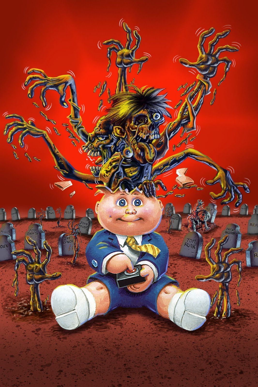 1066x1600 Garbage Pail kids Flashback Adam Mania