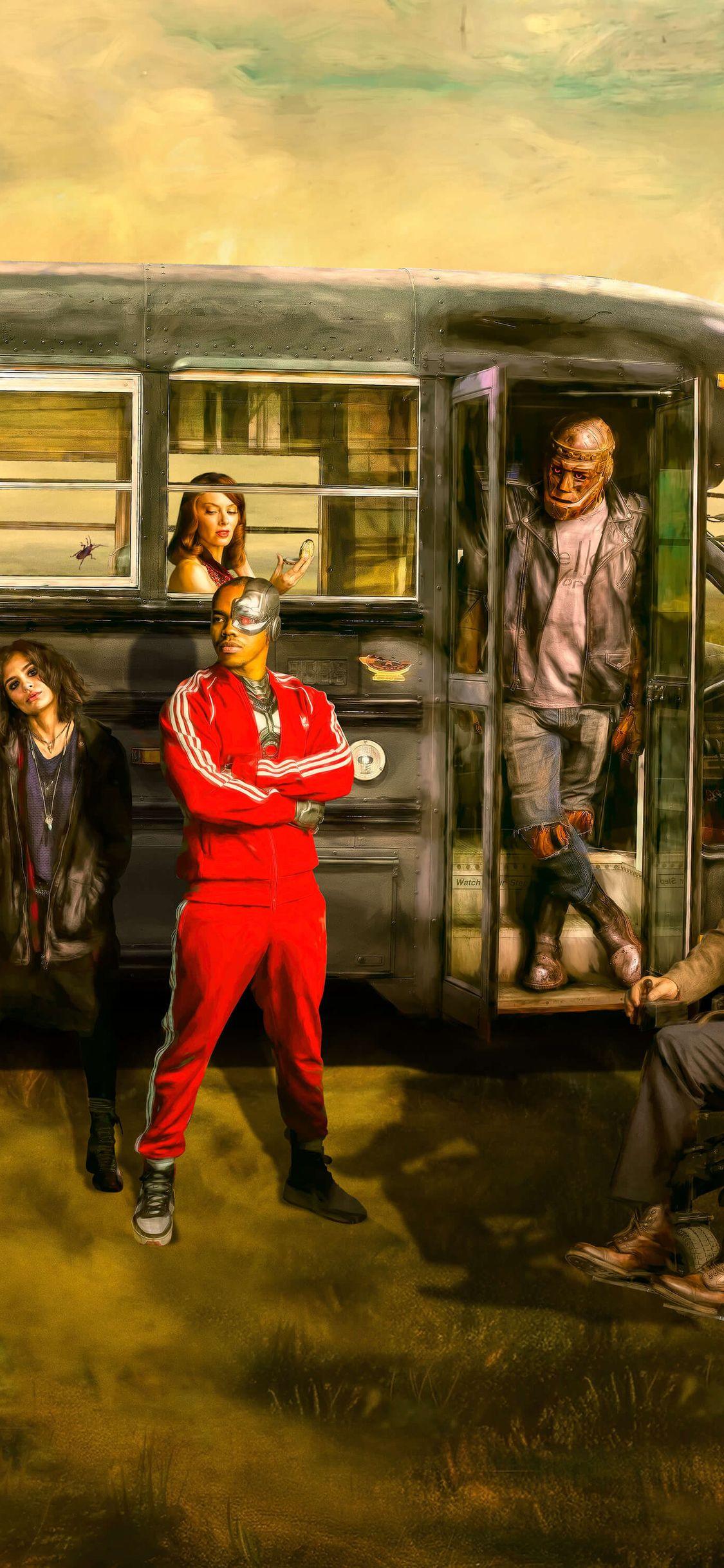 1125x2436 Doom Patrol iPhone XS, iPhone iPhone X HD 4k