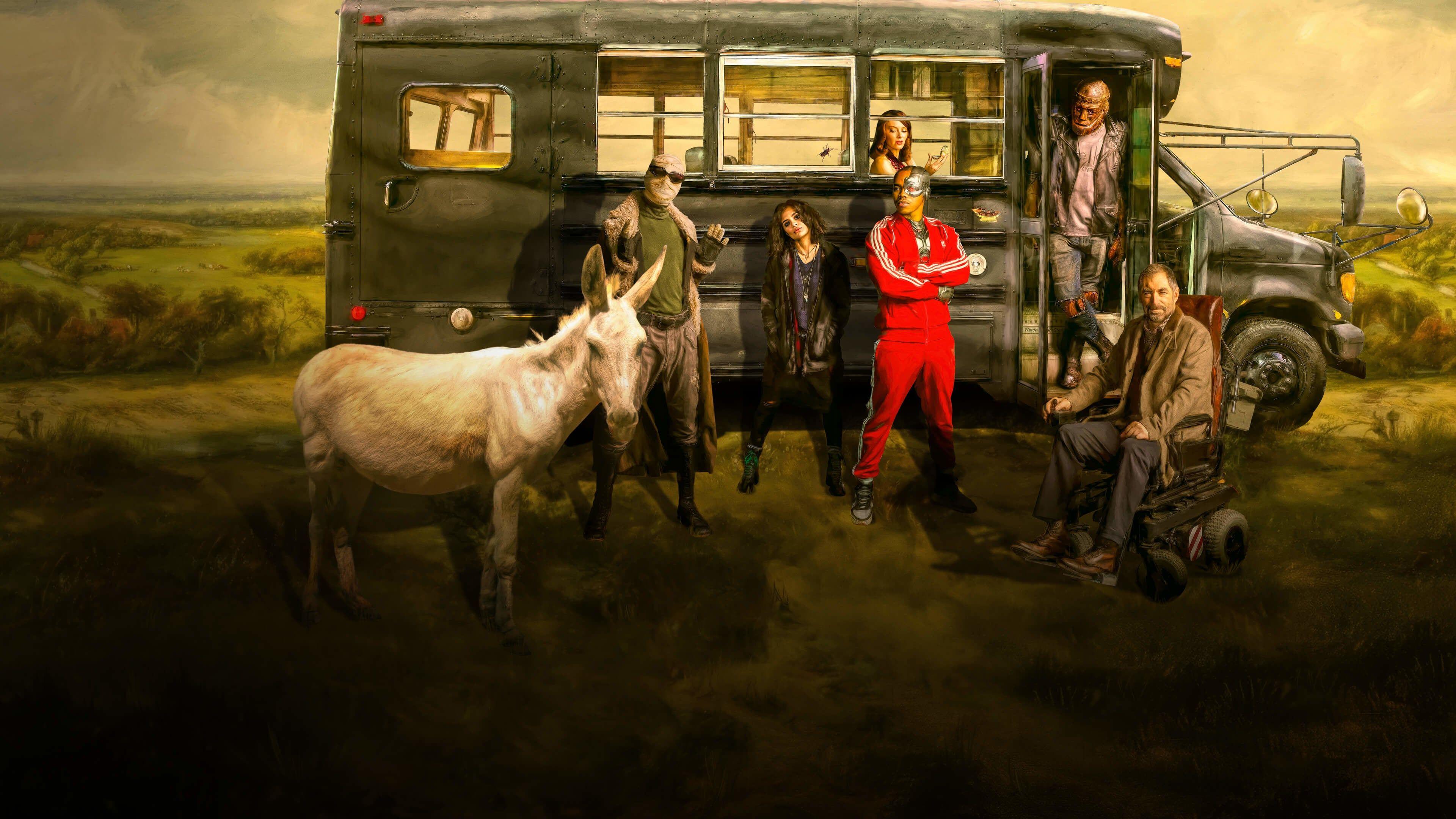 3840x2160 Doom Patrol Season 1 Poster, HD Tv Shows, 4k Wallpaper