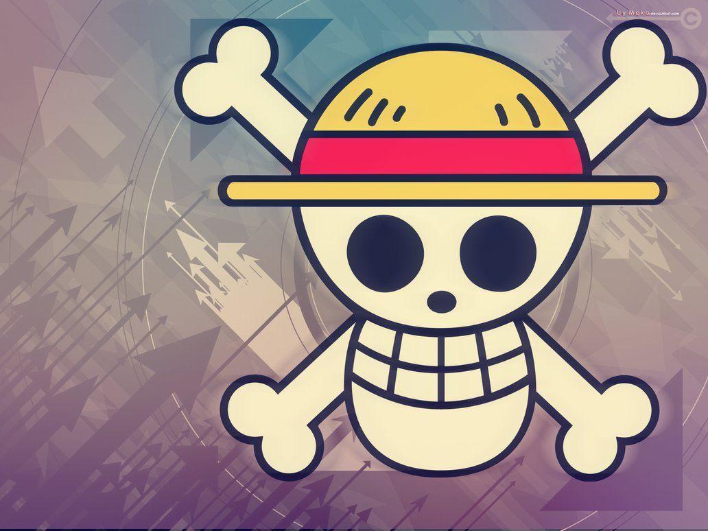 1032x774 Straw Hat Pirate Flag Wallpaper