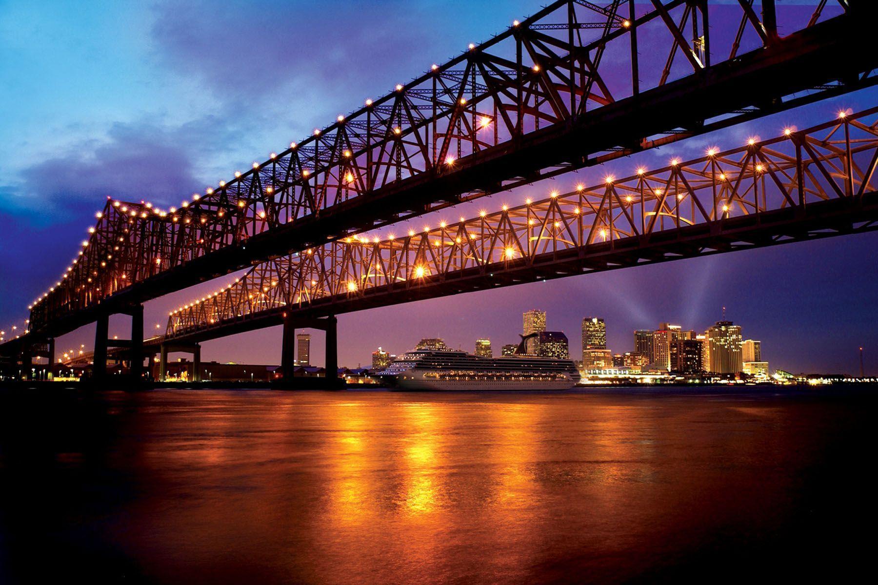 New Orleans Skyline Wallpapers - Top Free New Orleans Skyline ...