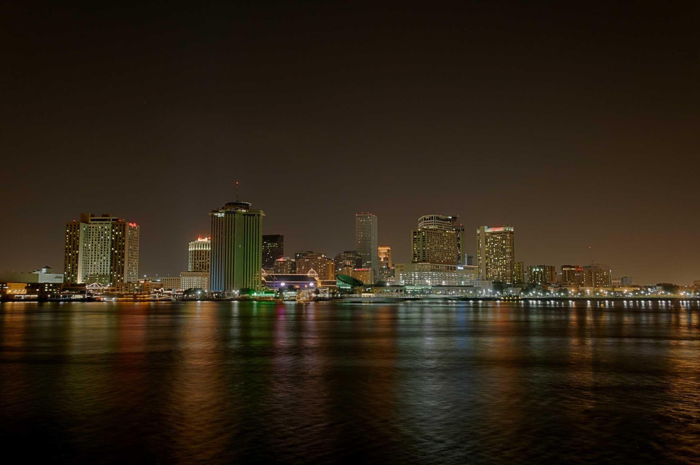 New Orleans Skyline Wallpapers Top Free New Orleans Skyline Backgrounds Wallpaperaccess