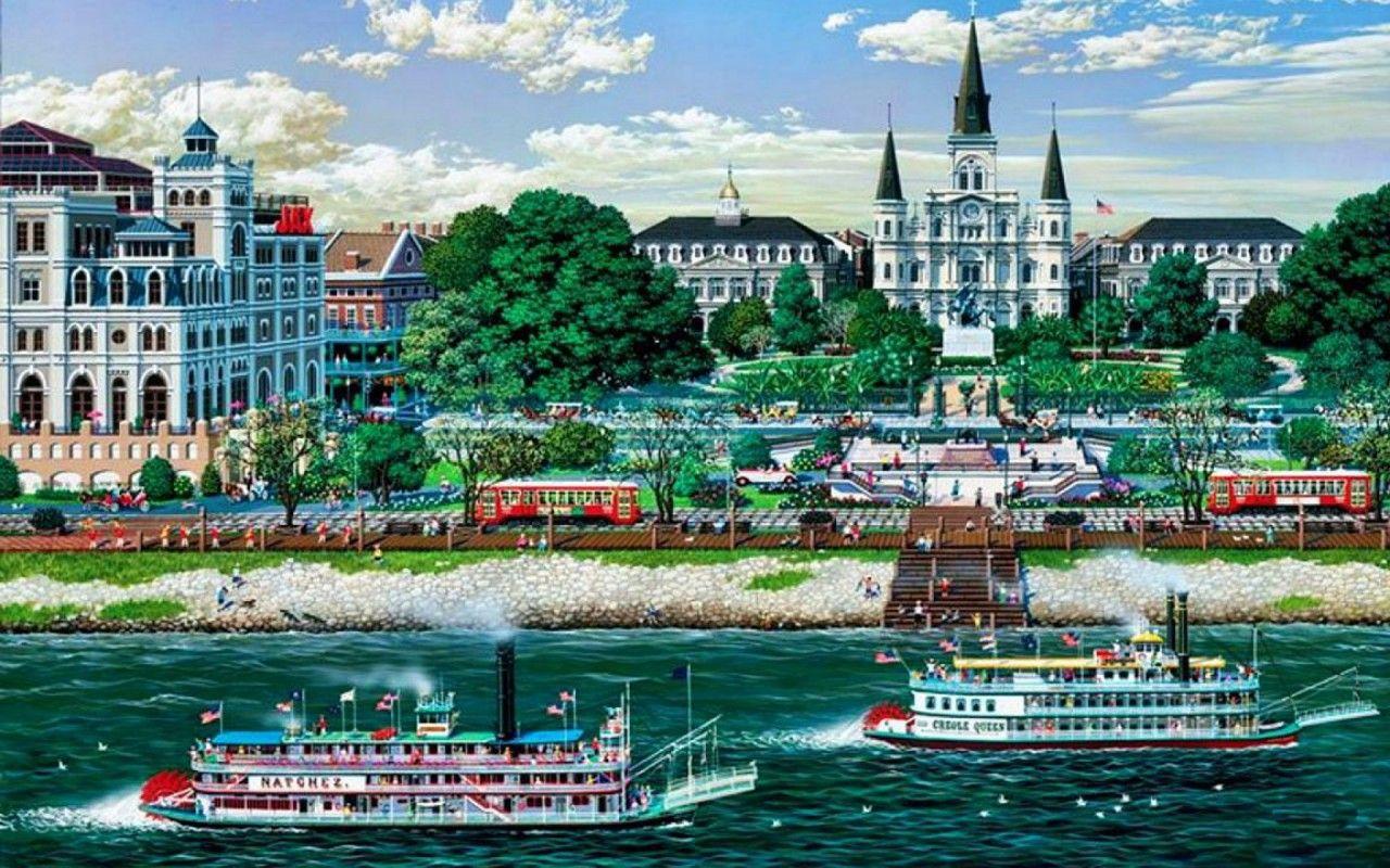 1280x800 Jackson Square New Orleans wallpaper. Jackson Square New