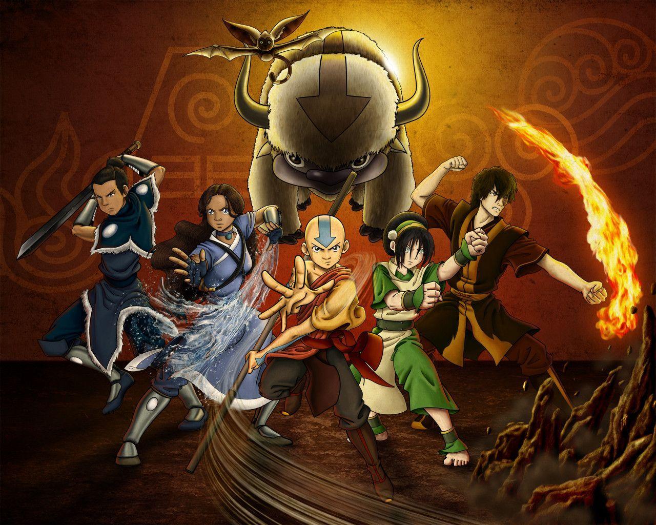 Avatar Aang Wallpapers - Top Free Avatar Aang Backgrounds - WallpaperAccess