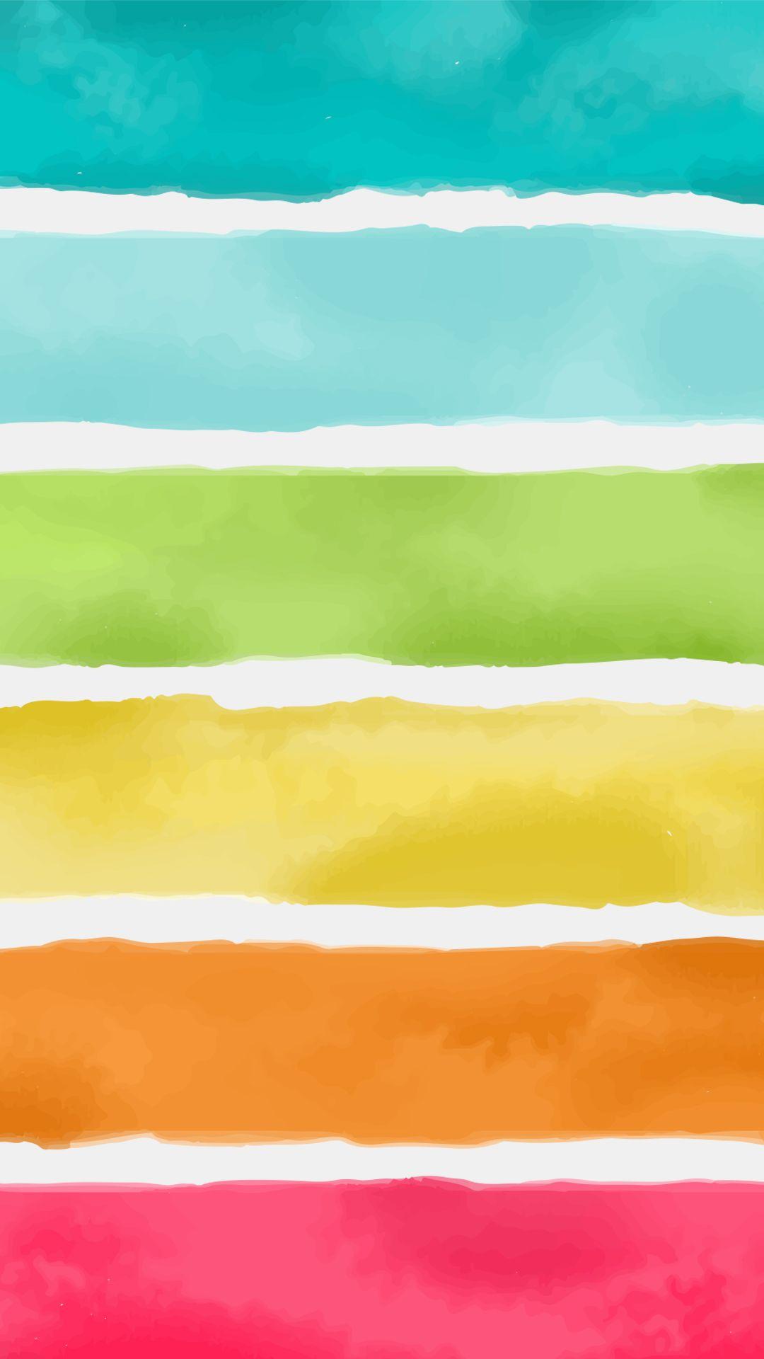 1080x1920 Watercolors HD Wallpaper For Your Mobile Phone
