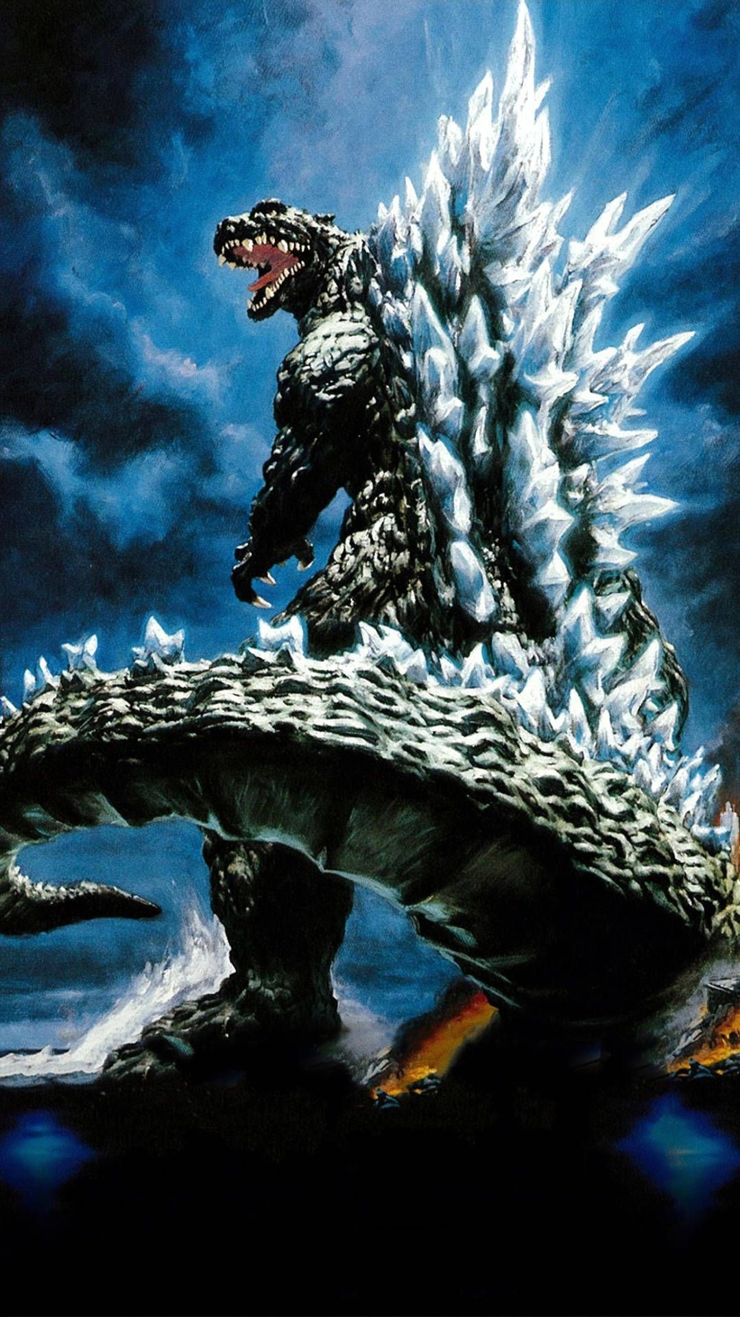 1079x1920 Download Godzilla Wallpaper for FREE