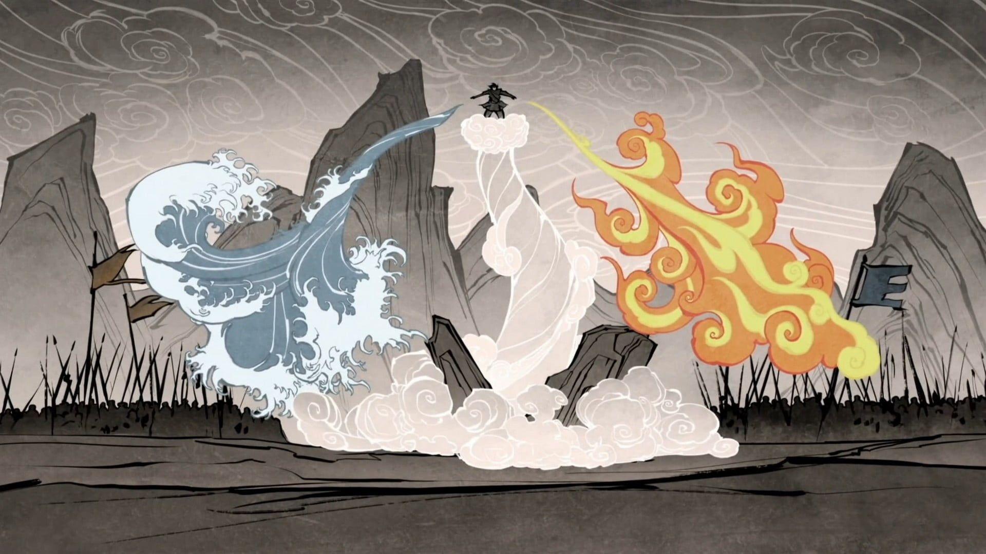 1920x1080 Avatar digital wallpaper, Avatar: The Last Airbender, Nickelodeon