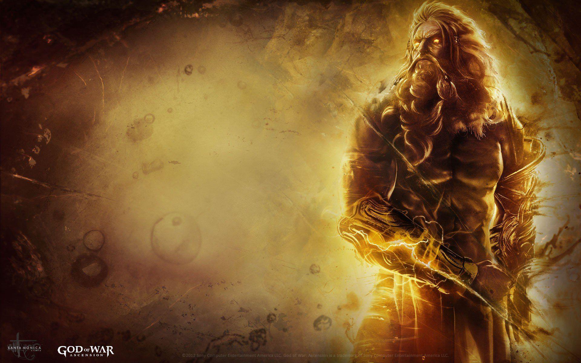 1920x1200 God of War Zeus ultimate god of war ascension wallpaperx1200