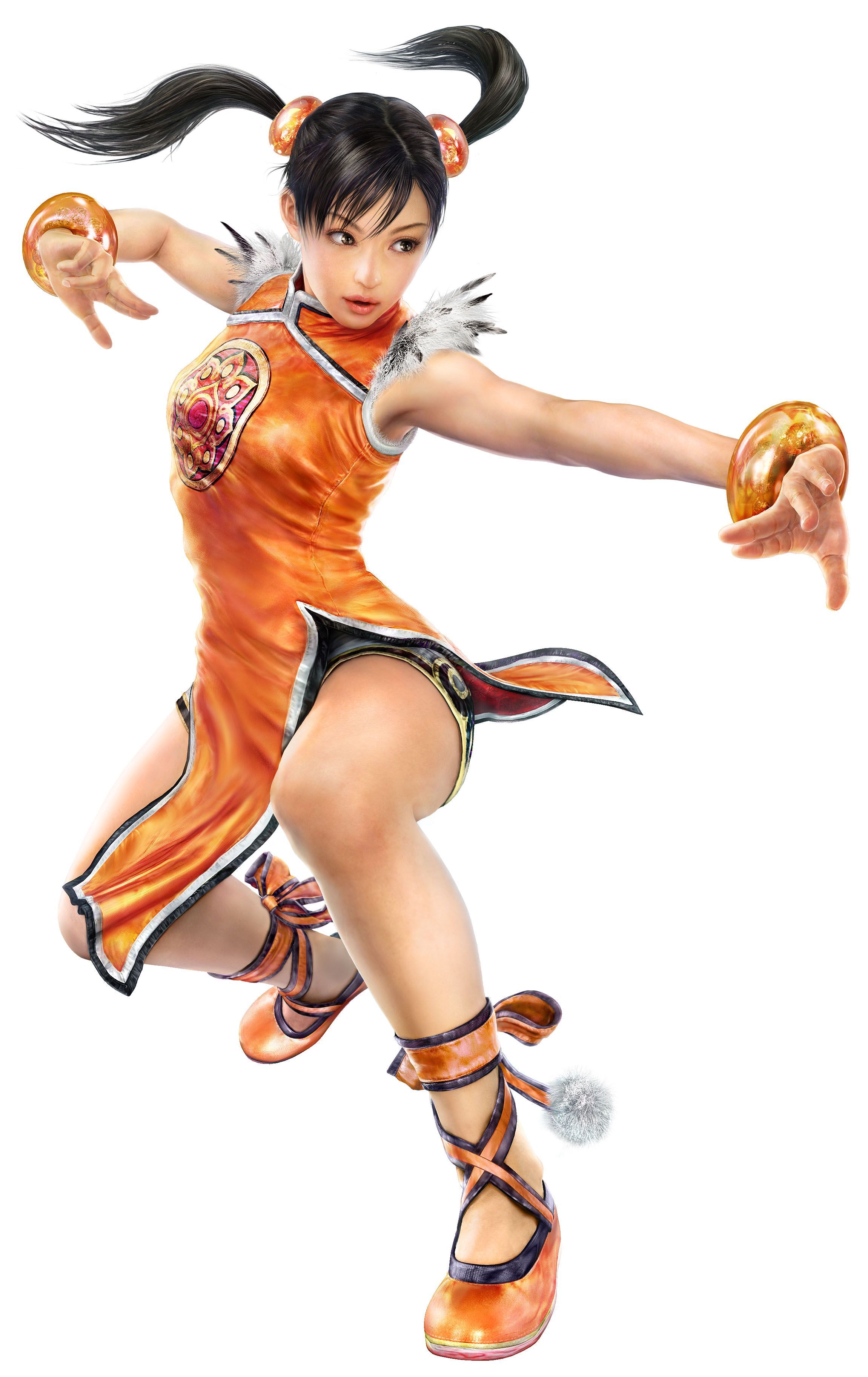 2301x3650 Ling Xiaoyu from Tekken Art