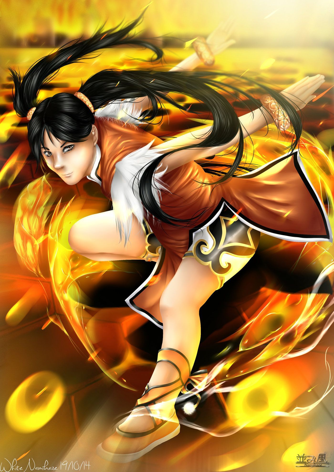 1400x1980 Ling Xiaoyu by felicia margareta at