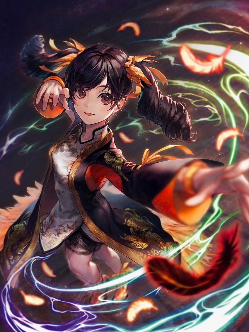 850x1133 ling xiaoyu (tekken and 1 more) drawn