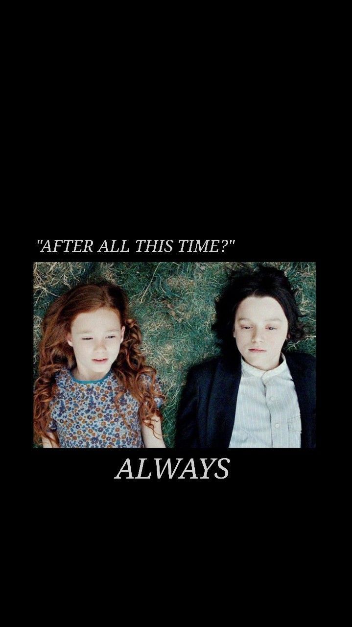 719x1280 Harry Potter- Snape and Lily Wallpaper/ Duvar Kağıdı
