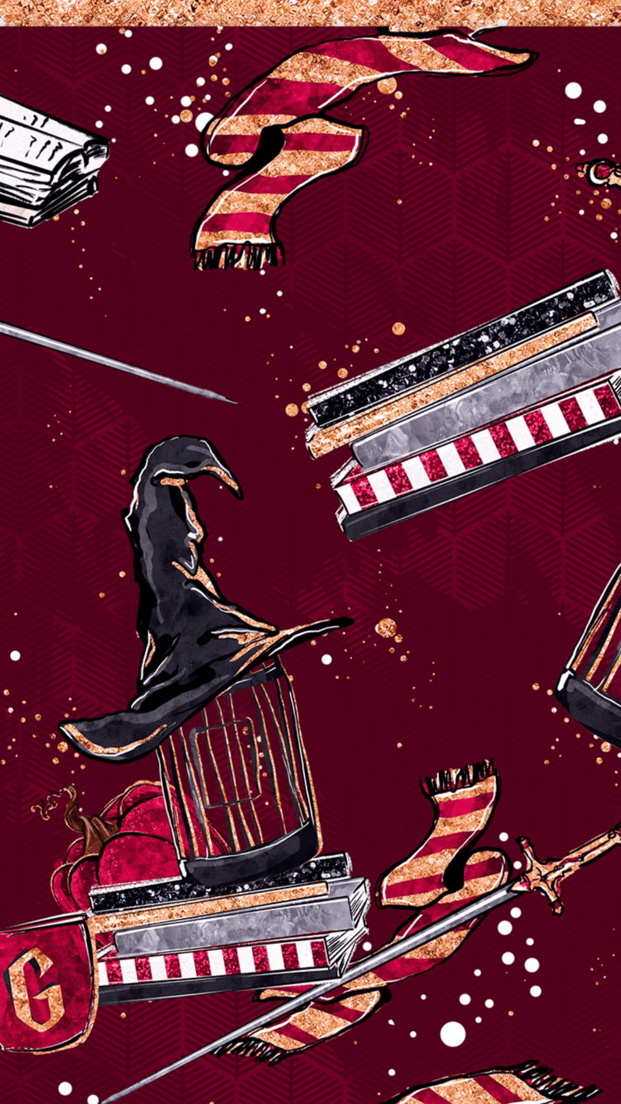 1242x2208 Wallpaper Lily Potter, Harry Potter, Slytherin House, Gryffindor, Ravenclaw House, Background Free Image