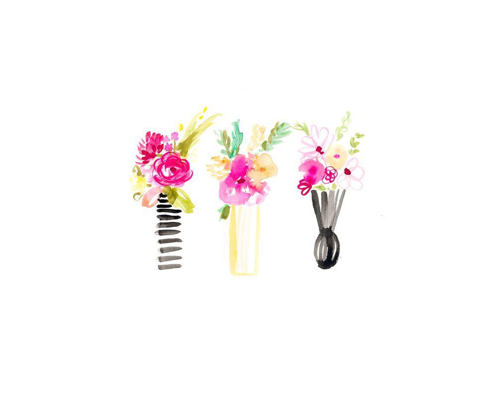 1000x800 Watercolor Flower Wallpaper, Download Wallpaper