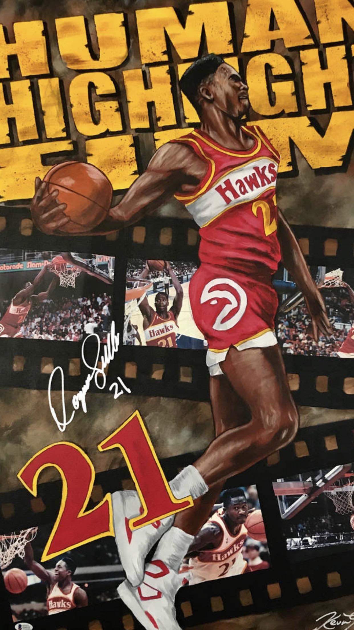 1242x2208 Dominique Wilkins wallpaper : r