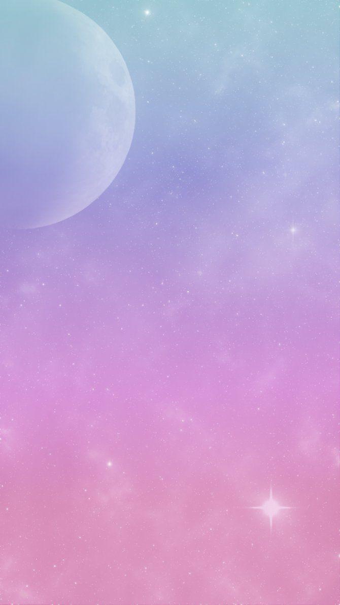 Hình nền Galaxy Note 7 Pastel Sky 670x1191