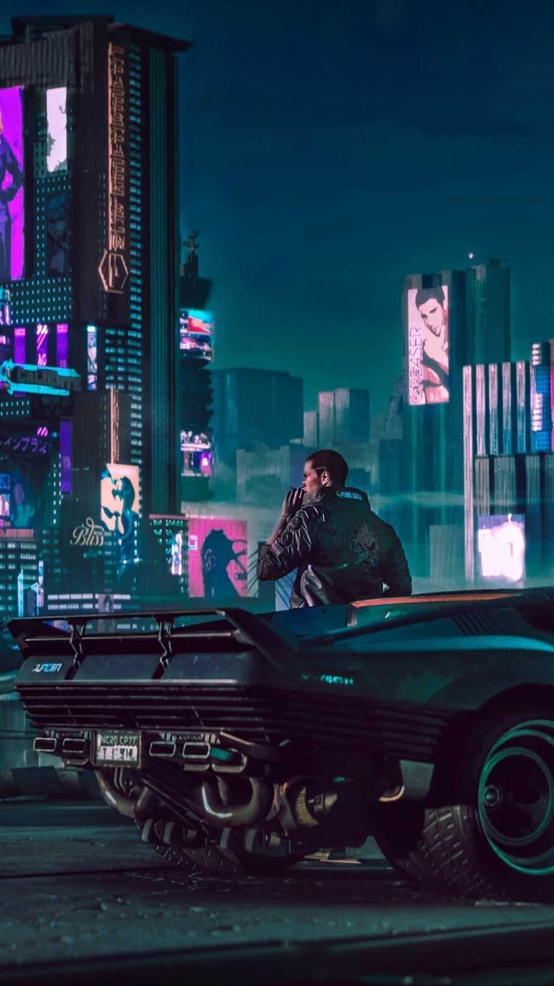 1080x1920 Cyberpunk Wallpaper