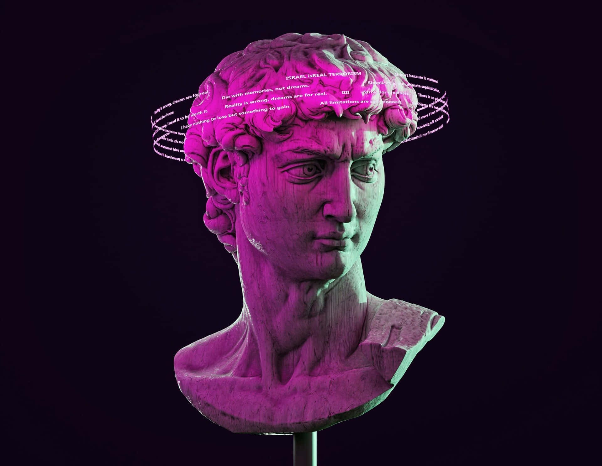 1920x1487 Michelangelo Purple Aesthetic Wallpaper