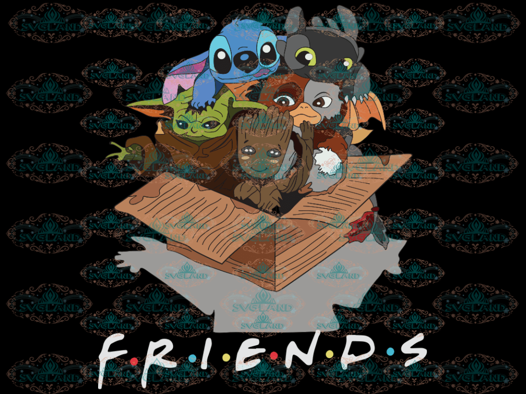 1024x768 Stitch And Baby Yoda Wallpaper
