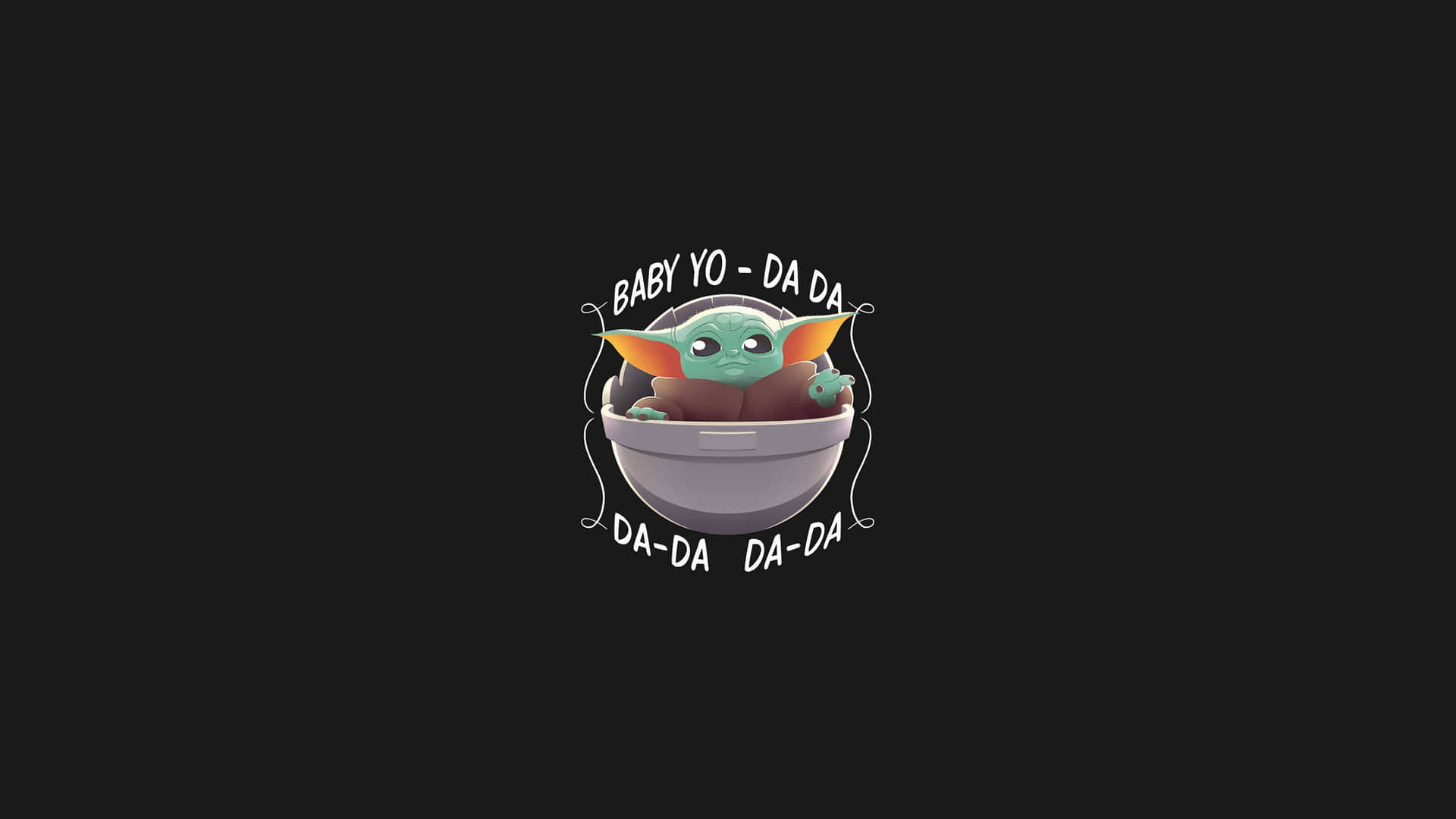 1920x1080 Baby Yoda Aesthetic Wallpaper
