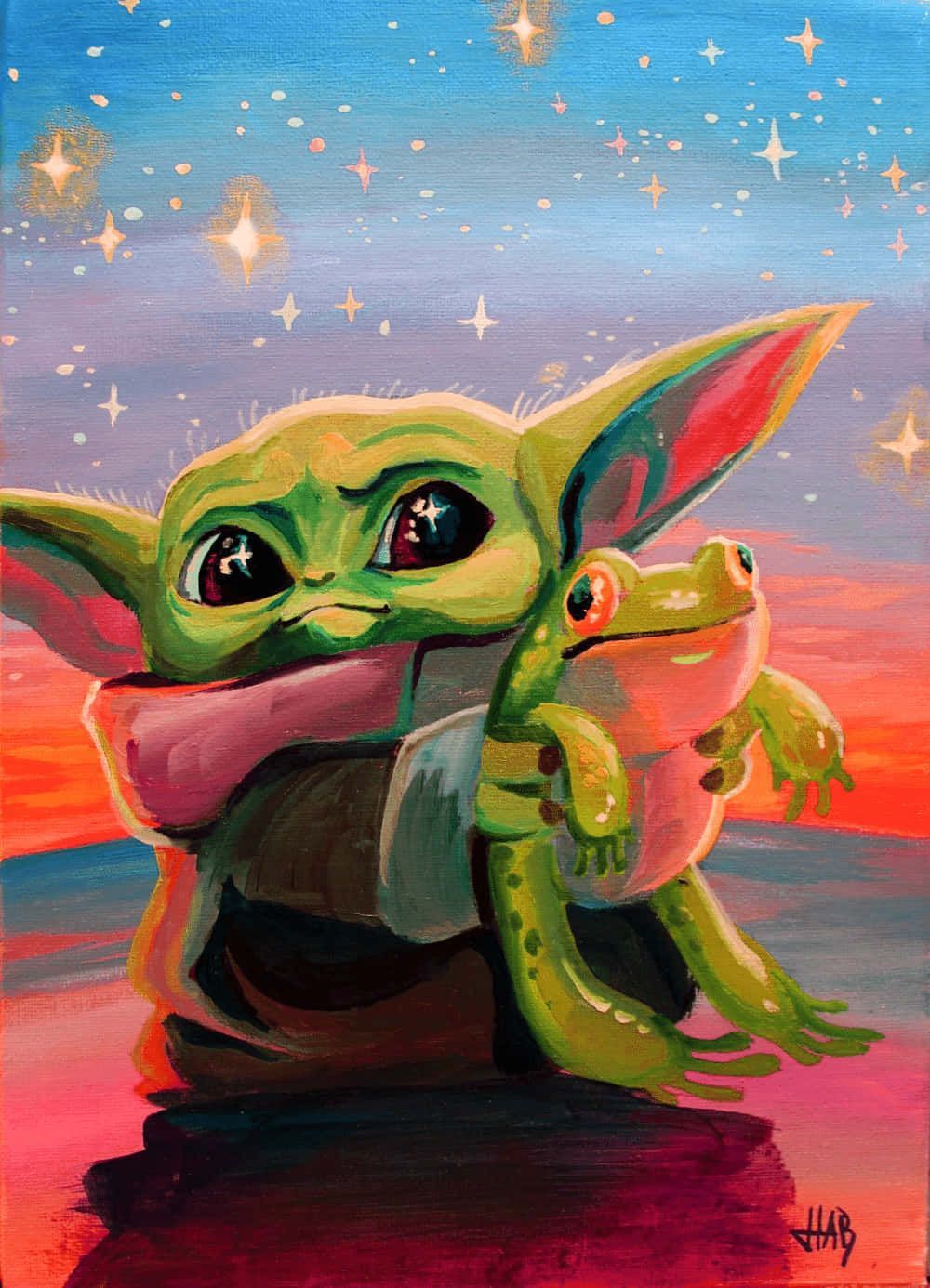 1000x1386 Cartoon Yoda All Wise Wallpaper