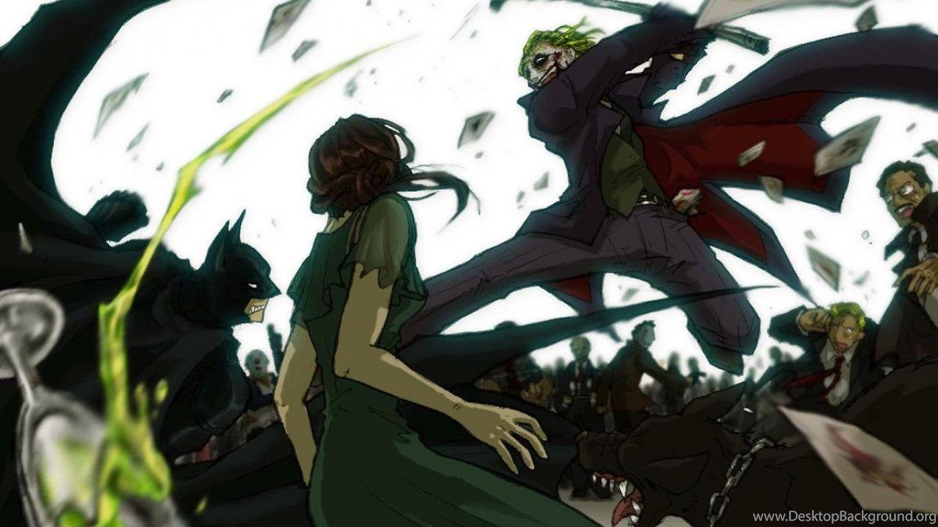 1366x768 Batman Joker Wallpaper Collection Desktop Background
