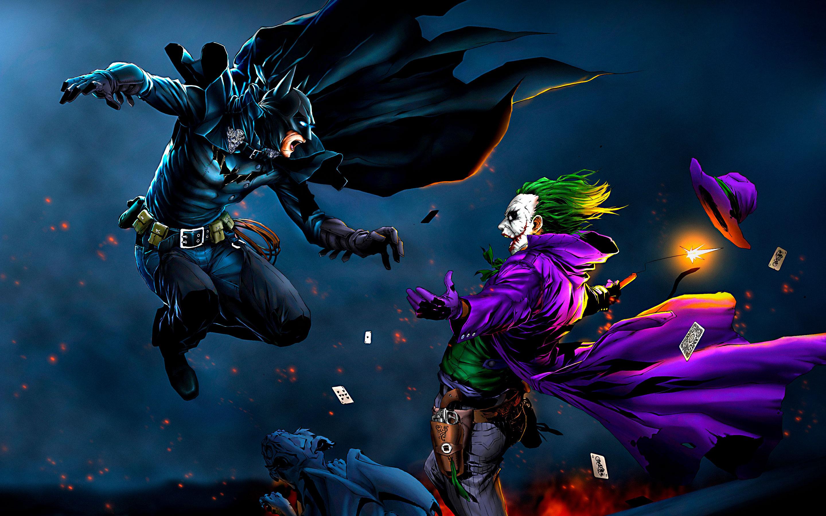 Batman vs Joker Wallpapers Top Free Batman vs Joker