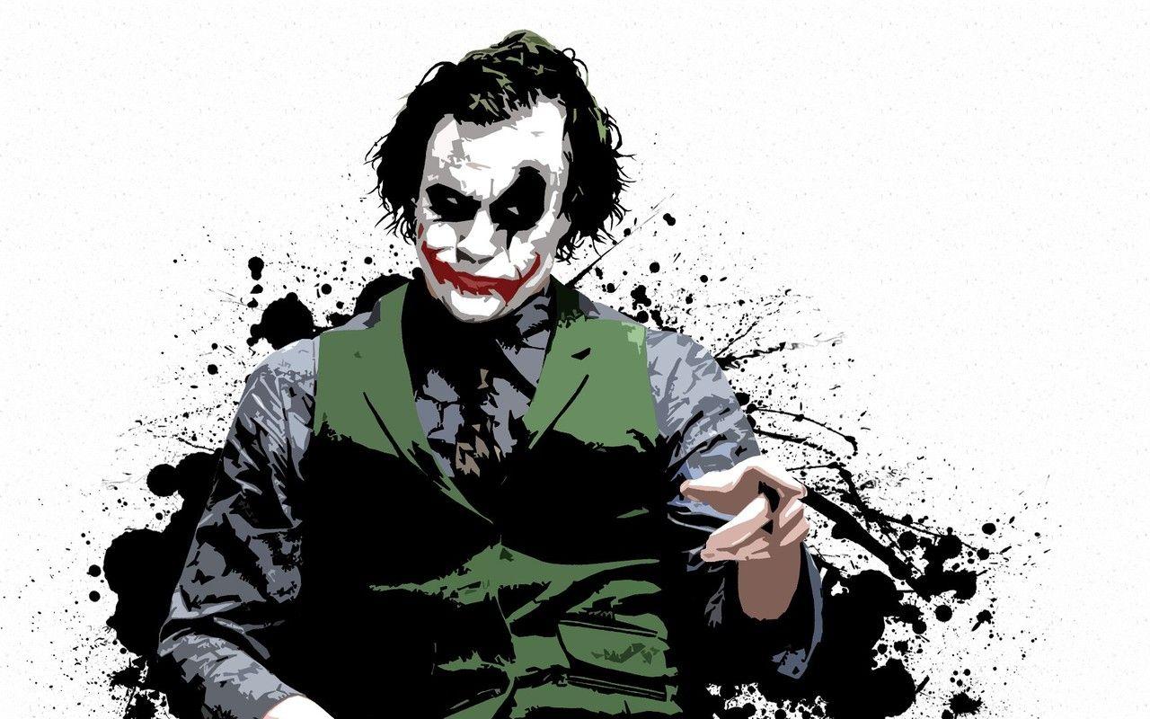 Heath Ledger Joker Wallpapers - Top Free Heath Ledger Joker Backgrounds -  WallpaperAccess