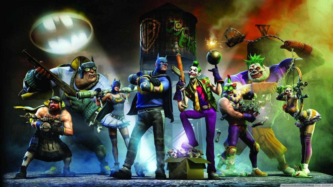 1366x768 Download Joker Vs Batman HD Wallpaper