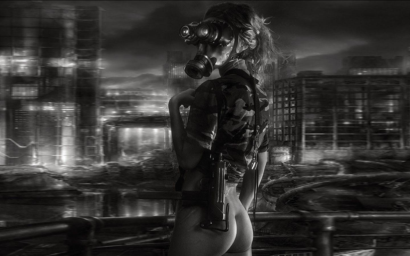 1440x900 Post Apocalyptic Wallpaper HD
