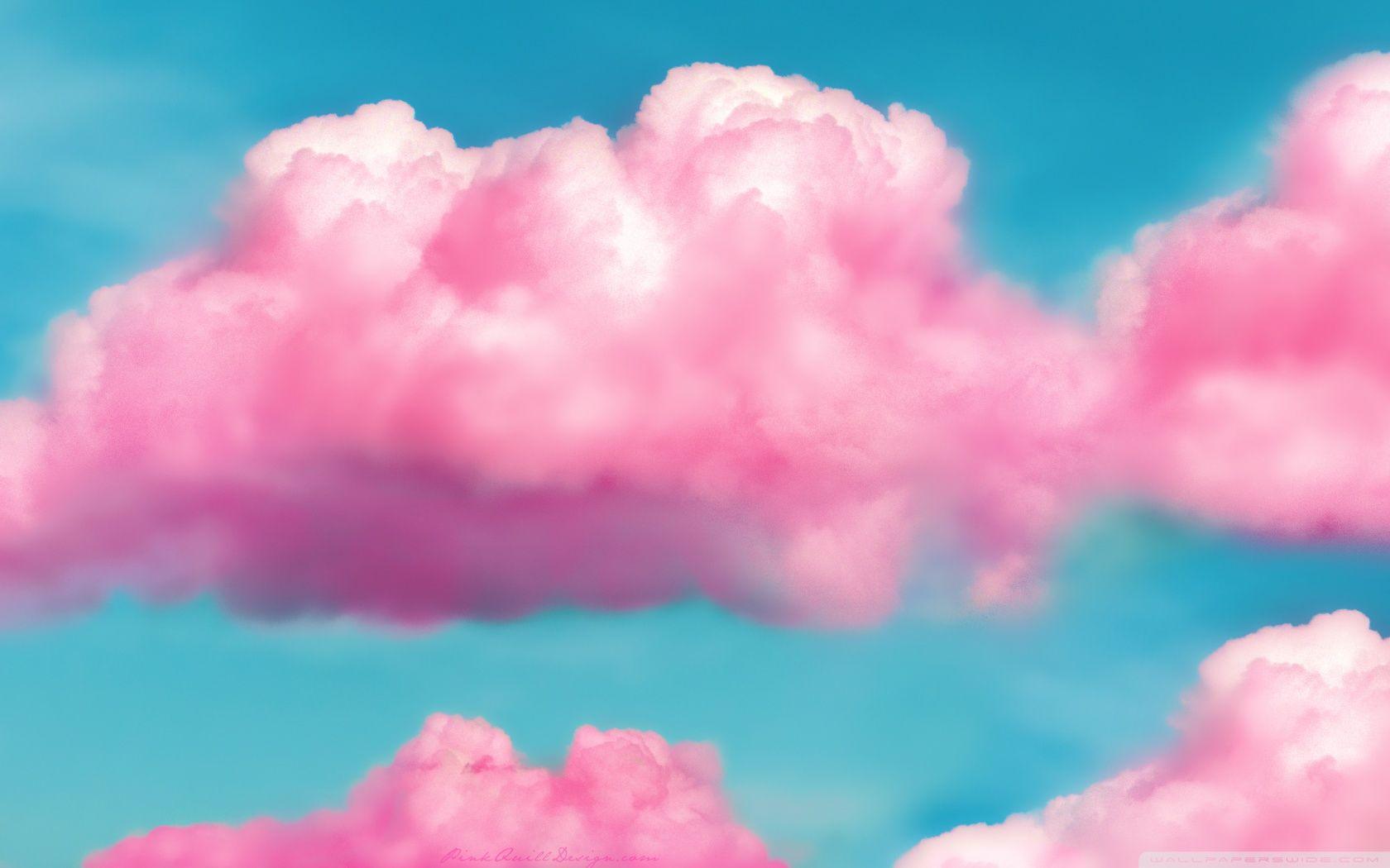 1680x1050 Pink Fluffy Clouds ❤ Hình nền máy tính để bàn 4K HD cho TV 4K Ultra HD