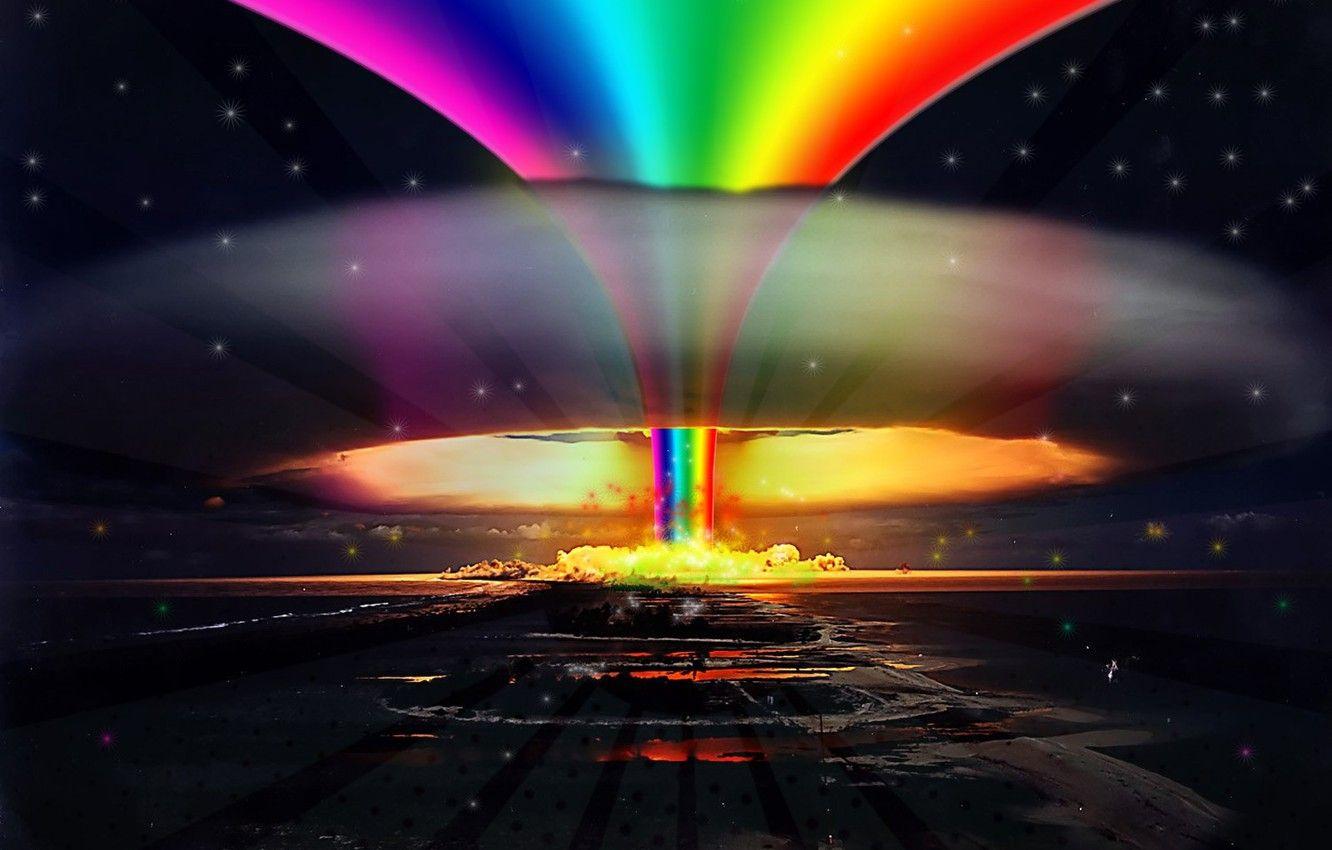 Rainbow Explosion Wallpapers - Top Free Rainbow Explosion Backgrounds